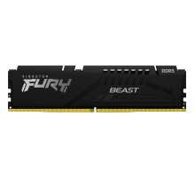 Память оперативная/ Kingston 64GB 5600MT/s DDR5 CL40 DIMM (Kit of 4) FURY Beast Black XMP