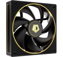 Кулер для корпуса/ Case Cooler ID-COOLING AF-127-GDL (120x120x27mm, 4-pin PWM, 78CFM, 29.9dBA, 2000RPM, Black)