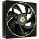 Кулер для корпуса/ Case Cooler ID-COOLING AF-127-GDL (120x120x27mm, 4-pin PWM, 78CFM, 29.9dBA, 2000RPM, Black)