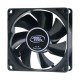 Вентилятор для корпуса DEEPCOOL Xfan80 80x80x25мм (240шт./кор, пит. от БП, черный, 1800об/мин)  Color BOX