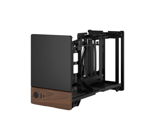 Корпус без блока питания/ Case Fractal Design Terra, Mini-Tower, no fans, 1xUSB-A 3.0 + 1xUSB 3.2 Type-C, SFX PSU Support, mITX Graphite