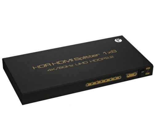Разветвитель/ Разветвитель VCOM <DD428> HDMI Splitter (1in -> 8out, ver2.0)