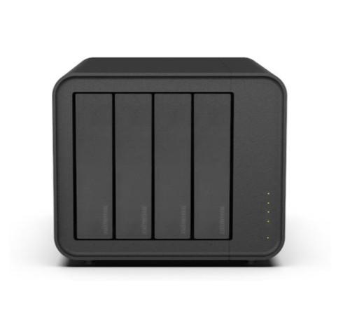 Система хранения данных TerraMaster D4-320 DAS tower/JBOD,RAID0,1/up to 4 SATA(3,5' or 2,5')/1xUSB3.1 Type-C gen2/1xPS/1YW