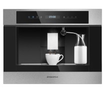 Встраиваемая кофемашина/ Кофемашина встраиваемая MAUNFELD AMCM1503S, 60 см, 20 бар, кофемолка, мощность 1500 Вт, регулирование крепости кофе, автоматическое промывание системы, капучинатор, автоматическое приготовление эспрессо, программа очистки от накип
