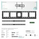 ONKRON кронштейн для телевизора 55"-100" фиксированный, чёрный UF4