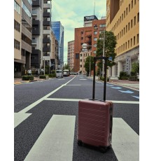 Чемодан NINETYGO Manhattan Frame Luggage  24" красный