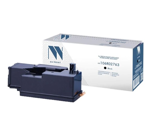 -/ Тонер-картридж NVP NV-106R02763 Black для Xerox Phaser 6020/6022/ / WorkCentre 6025/6027 (2000k)