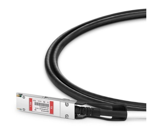 Твинаксиальный медный кабель/ 1.5m (5ft) FS for Mellanox MCP1600-E01AE30 Compatible 100G QSFP28 Passive Direct Attach Copper Twinax Cable for InfiniBand EDR Твинаксиальный медный кабель/ 1.5m (5ft) FS for Mellanox MCP1600-E01AE30 Compatible 100G QSFP28 Passive Direct Attach Copper Twinax Cable for InfiniBand EDR