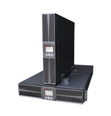 Онлайн ИБП ДКС серии Small Rackmount, 1000 ВА/900 Вт, 1/1, 6xIEC C13,EPO, USB, RS-232, RJ45, Rack 2U, 2x9Ач
