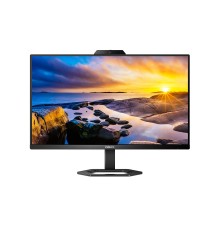 Монитор LCD 23.8'' 16:9 1920х1080(FHD) IPS, 75 Hz, 300cd/m2, 1000:1, 4ms, HDMI, DP, USB-C, USB-Hub, Height adj, Pivot, Tilt, Speakers, Camera, Black (Мятая упаковка)