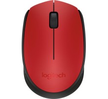 Мышь/ Logitech Wireless Mouse M171 Red