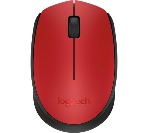 Мышь/ Logitech Wireless Mouse M171 Red