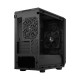 Корпус ПК без блока питания/ Case Fractal Design Meshify 2 Mini TG Dark Tint, Mini-Tower, 1x120mm + 1x140mm, 2xUSB-A 3.2 + 1xUSB 3.2 Type-C mATX, mITX, mDTX Black