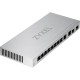Коммутатор/ Zyxel XGS1210-12 Multi-Gigabit Smart L2 Switch, 8xGE, 2x1/2.5GE, 2xSFP+, Desktop, Silent
