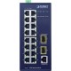коммутатор/ PLANET IGS-4215-16T2S IP30 Industrial L2/L4 16-Port 10/100/1000T + 2-Port 100/1000X SFP Managed Switch (-40~75 degrees C, dual redundant power input on 12~48VDC/24VAC terminal block)