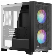 Корпус без блока питания/ Case PCCooler C3D310 BK ARGB, Mini-Tower, TG, Mesh, 2x120mm ARGB, 2xUSB-A 3.0, mATX, mITX Black