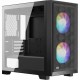 Корпус без блока питания/ Case PCCooler C3D310 BK ARGB, Mini-Tower, TG, Mesh, 2x120mm ARGB, 2xUSB-A 3.0, mATX, mITX Black
