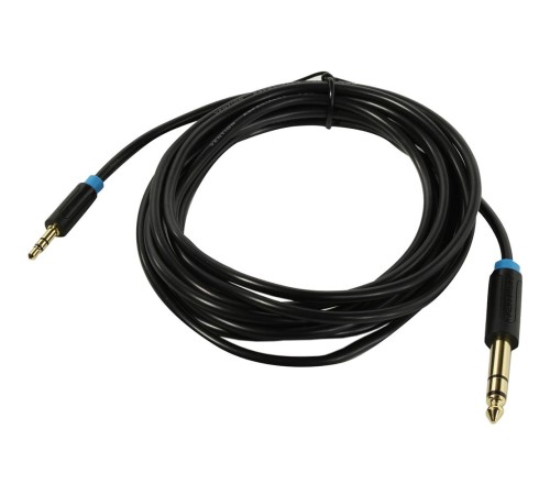 Кабель Vention аудио Jack 6,5 mm M/ 3,5 M - 3 м