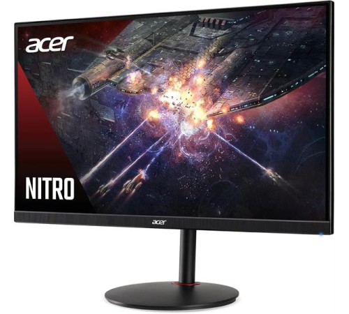 Монитор 27'' ACER Nitro XV272UV3bmiiprx,ZeroFrame,Black,16:9,IPS,2560x1440,1/0,5ms,350,400HDR Peakcd,180Hz,2xHDMI(2.0)+1xDP(1.2)+AudioOut,Speakers 2Wx2,sync:FreeSync Premium,hdr:HDR 400,H.Adj.120,DE:Delta E<1