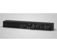 Байпас CyberPower Байпас MBP20HVIEC6 1кВа – 3кВа; 1U; IEC C13 x 6;  IEC C19 x 1; (ШхВхГ) 433 x 51 x 76; 1,3кг