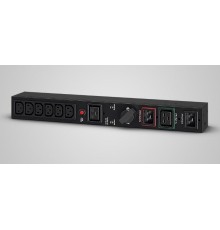 Байпас CyberPower Байпас MBP20HVIEC6 1кВа – 3кВа; 1U; IEC C13 x 6;  IEC C19 x 1; (ШхВхГ) 433 x 51 x 76; 1,3кг