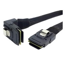 Набор интерфейсных кабелей/ 2U SlimSAS Cable x24 CPU to Mid-plane Kit, (4) 160 mm cable, connects server board CPU0 or CPU1 x4 SlimSAS connector to Midplane card x4 SlimSAS connector