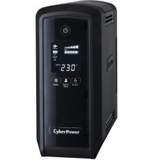 ИБП CyberPower CP900EPFCLCD, Line-Interactive, 900VA/540W, 6 Schuko розеток, USB, RJ11/RJ45, LCD дисплей, Black, 0.33х0.36х0.2м., 8.3кг./ UPS Line-Interactive CyberPower CP900EPFCLCD 900VA/540W USB/RJ11/45 (6 EURO), с чистым синусом при работе от АКБ