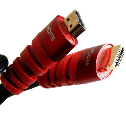 Кабель/ Кабель HDMI 19M/M ver. black and red 2.0, 3m VCOM <CG526S-R-3M> Blister Кабель/ Кабель HDMI 19M/M ver. black and red 2.0, 3m VCOM <CG526S-R-3M> Blister