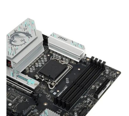 Материнская плата/ MB MSI INTEL B760 s1700, 4xDDR5(256GB), 2xHDMI 2.1/2xDP, 2xPCIe 4.0x16, 1xPCIe 3.0, 1xLAN (2.5GbE), Wi-Fi, BT, 4xSATA 6Gb/s, 2xM.2, 4xUSB 3.2, 2xUSB 2.0, 1xPS/2, mATX Материнская плата/ MB MSI INTEL B760 s1700, 4xDDR5(256GB), 2xHDMI 2.1/2xDP, 2xPCIe 4.0x16, 1xPCIe 3.0, 1xLAN (2.5GbE), Wi-Fi, BT, 4xSATA 6Gb/s, 2xM.2, 4xUSB 3.2, 2xUSB 2.0, 1xPS/2, mATX