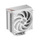 Кулер для процессора/ CPU Cooler PCCooler RZ500 WH (250W, 4-pin PWM, 155mm, Al/Cu, 5x6mm, 1x120mm, 86.73CFM, 32dBA, 2200RPM, S: 1851/1700/1200/115X, AM5/AM4, white)