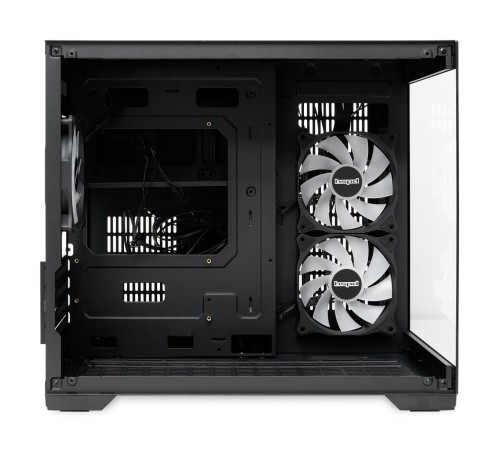 Корпус без блока питания/ Case HSPD F330, Panoramic Mini-tower, Black, TG, 0.5 SPCC, 3x120mm ARGB (FN027) mATX, mITX 160/400/200mm 1x2.5", 2x3.5", 4xPCI 1xUSB-C 3.0, 2xUSB-A1.0 428x280x375mm Корпус без блока питания/ Case HSPD F330, Panoramic Mini-tower, Black, TG, 0.5 SPCC, 3x120mm ARGB (FN027) mATX, mITX 160/400/200mm 1x2.5", 2x3.5", 4xPCI 1xUSB-C 3.0, 2xUSB-A1.0 428x280x375mm