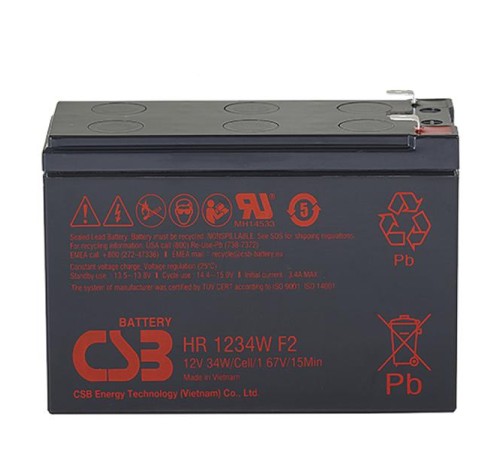 АКБ CSB Аккумуляторная батарея для ИБП (12V/9Ah)