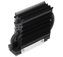 Радиатор к SSD/ SSD Cooler Thermalright M.2 HR-09 2280 PRO Black SSD (Radiator, Al, M.2 2280, Heat pipes:2x6mm, 86x24x74mm, Black)