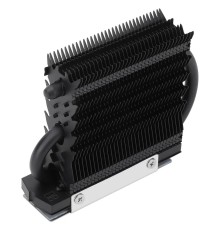 Радиатор к SSD/ SSD Cooler Thermalright M.2 HR-09 2280 PRO Black SSD (Radiator, Al, M.2 2280, Heat pipes:2x6mm, 86x24x74mm, Black)