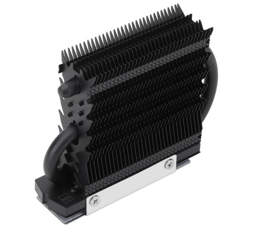 Радиатор к SSD/ SSD Cooler Thermalright M.2 HR-09 2280 PRO Black SSD (Radiator, Al, M.2 2280, Heat pipes:2x6mm, 86x24x74mm, Black)