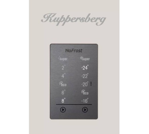Холодильник комби Kuppersberg/ Холодильник комби,Цвет: Крем/металлОбщий объем (л.): 564,Система No frost,Класс энергопотребления: A+,Тип управления: Электронное,Ионизация,Климатический класс: ST-N,Материал полок – стекло,Перевешиваемые двери,Функция быстр Холодильник комби Kuppersberg/ Холодильник комби,Цвет: Крем/металлОбщий объем (л.): 564,Система No frost,Класс энергопотребления: A+,Тип управления: Электронное,Ионизация,Климатический класс: ST-N,Материал полок – стекло,Перевешиваемые двери,Функция быстр