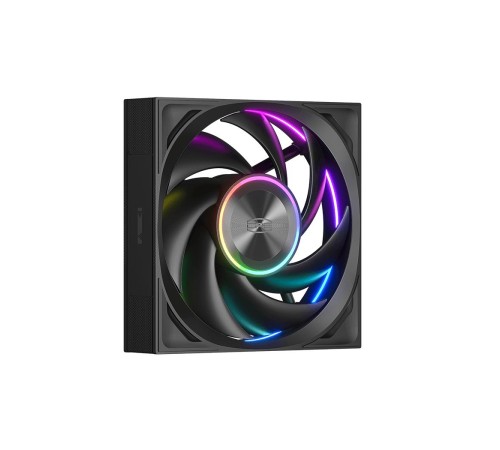 Система охлаждения/ Water Cooling System PCCooler DT360 ARGB Display BK  (300W, 360mm, LED temp., Black, ARGB/ Fans: 3x120mm, 83.83CFM, 3000RPM/ Pump height 62mm, 15dBA, 2600RPM, Rad thickness 27mm/ S: 1851, 1700, 1200, 115X, AM5, AM4)
