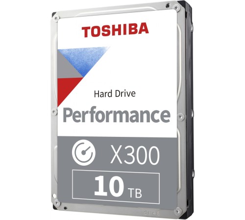 Жесткий диск/ HDD Toshiba X300 SATA3 10Tb 3.5" 7200 256Mb RTL (analog HDWR11AUZSVA)