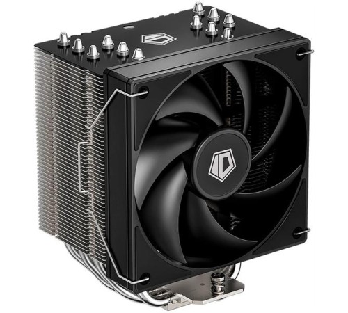 Кулер для процессора ID-COOLING SE-610-XT BASIC LGA1851/1700/1200/115X/AM5/AM4 (10шт/кор, TDP 250W, PWM, черный, 6 тепл.трубок + медная база, FAN 120mm) RET
