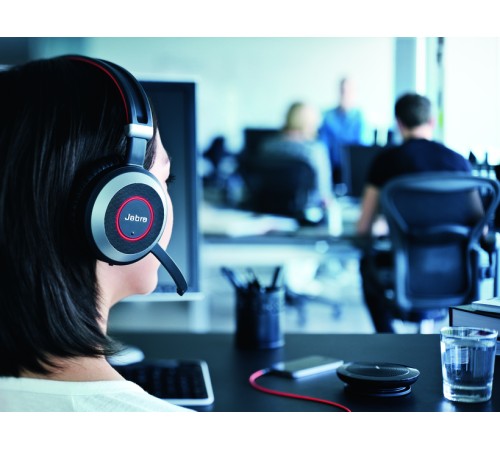 Гарнитура проводная/ Jabra EVOLVE 80 UC Stereo
