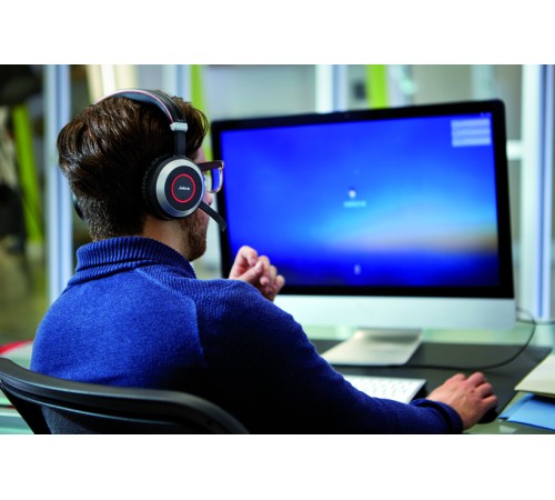 Гарнитура проводная/ Jabra EVOLVE 80 UC Stereo