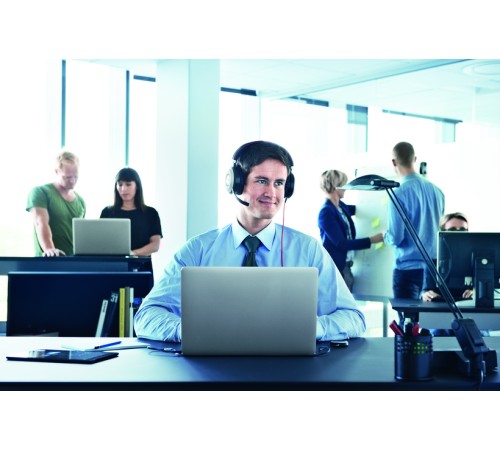 Гарнитура проводная/ Jabra EVOLVE 80 UC Stereo