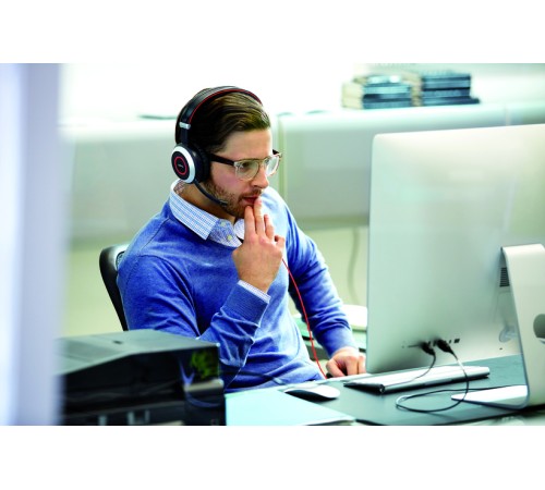 Гарнитура проводная/ Jabra EVOLVE 80 UC Stereo