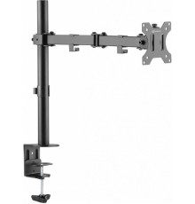 Кронштейн для монитора ONKRON/ 10-32" макс. 100*100, струбцина, наклон -85º+90º поворот 360º, вылет от основание 0-435мм, макс.перемещение по вертикали 200-340мм, нагрузка 10кг