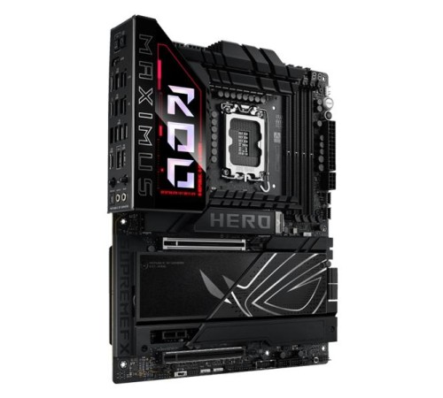 Материнская плата ASUS ROG MAXIMUS Z890 HERO, LGA1851, Z890, 4*DDR5, 4*SATA, 6*M.2, 8*USB 3.2, Type-C, 2*PCIx16, 1*PCIx1,  2*Thunderbolt™ 4, HDM, ATX; 90MB1ID0-M0EAY0