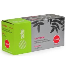 Картридж лазерный Cactus CS-TK580M TK-580M пурпурный (2800стр.) для Kyocera FS-C5150DN/P6021 Ecosys