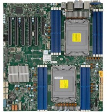 Материнская плата Supermicro Motherboard 2xCPU X12DAI-N6 3rd Gen Xeon Scalable TDP 270W/16xDIMM/ C621A RAID 0/1/5/10/2x1Gb/5xPCIex16/2xM.2(Bulk)