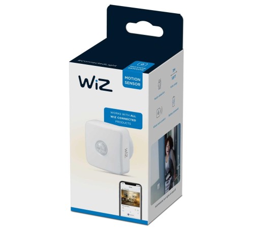Беспроводной WiZ датчик с батарейками (Мятая упаковка) Беспроводной WiZ датчик с батарейками (Мятая упаковка)