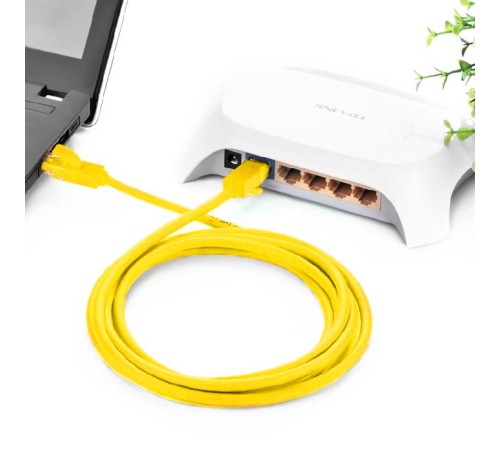 Greenconnect Патч-корд прямой 0.1m, UTP кат.5e, желтый, позолоченные контакты, 24 AWG, литой, GCR-LNC02-0.1m, ethernet high speed 1 Гбит/с, RJ45, T568B Greenconnect Патч-корд прямой 0.1m, UTP кат.5e, желтый, позолоченные контакты, 24 AWG, литой, GCR-LNC02-0.1m, ethernet high speed 1 Гбит/с, RJ45, T568B