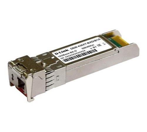 Трансивер/ 436XT-BXD/40KM WDM SFP+ Transceiver, 10GBase-ER, Simplex LC, TX: 1330nm, RX: 1270nm, Single-mode, 40KM Трансивер/ 436XT-BXD/40KM WDM SFP+ Transceiver, 10GBase-ER, Simplex LC, TX: 1330nm, RX: 1270nm, Single-mode, 40KM